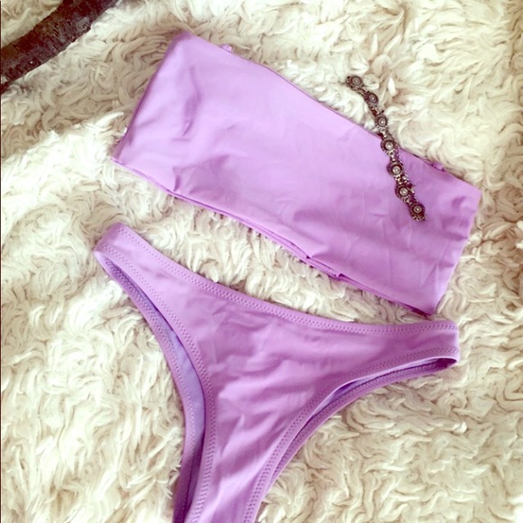 Lavender Bikini Set - Picture 1 of 2